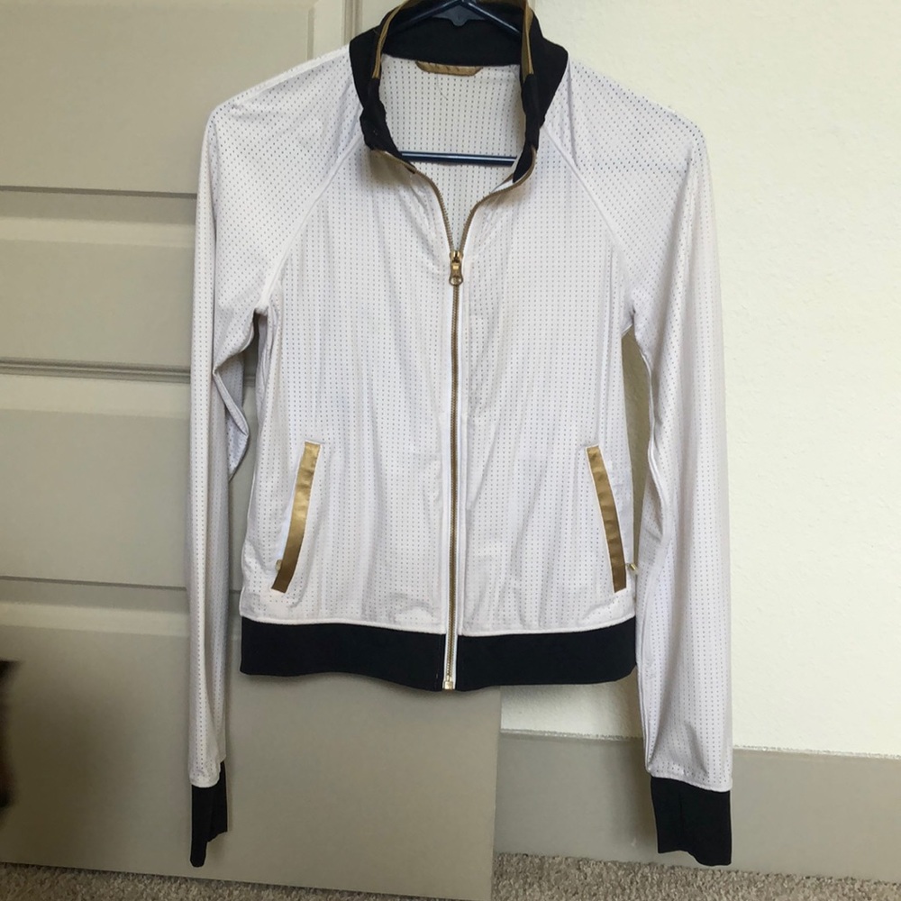 Saints colors lululemon bomber.